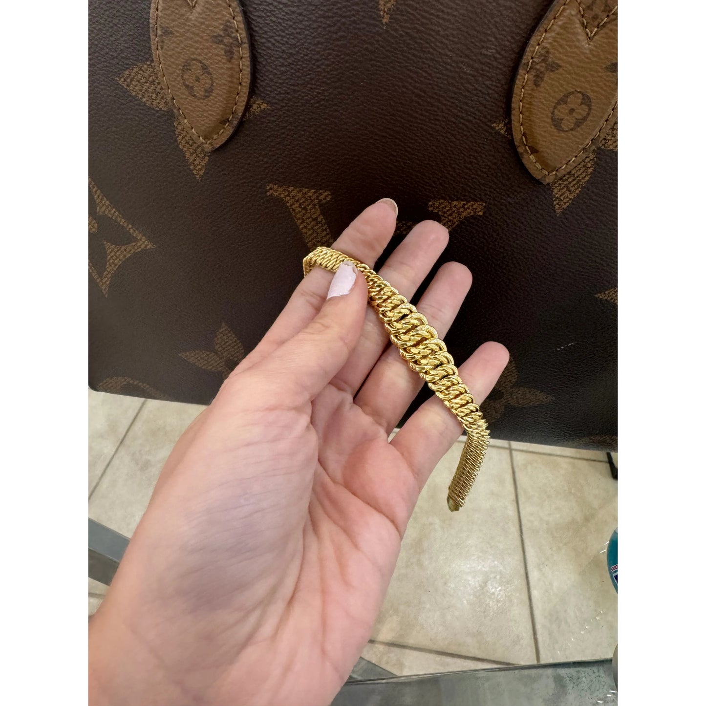10K Baby Princesa Bracelet