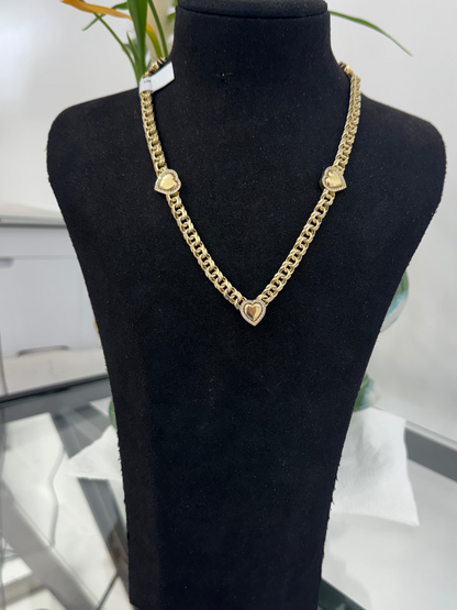 10K Heart Necklace
