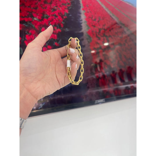 10K Paper clip bracelet