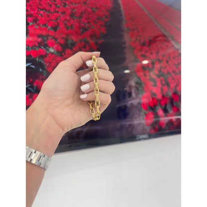 10K Paper clip bracelet