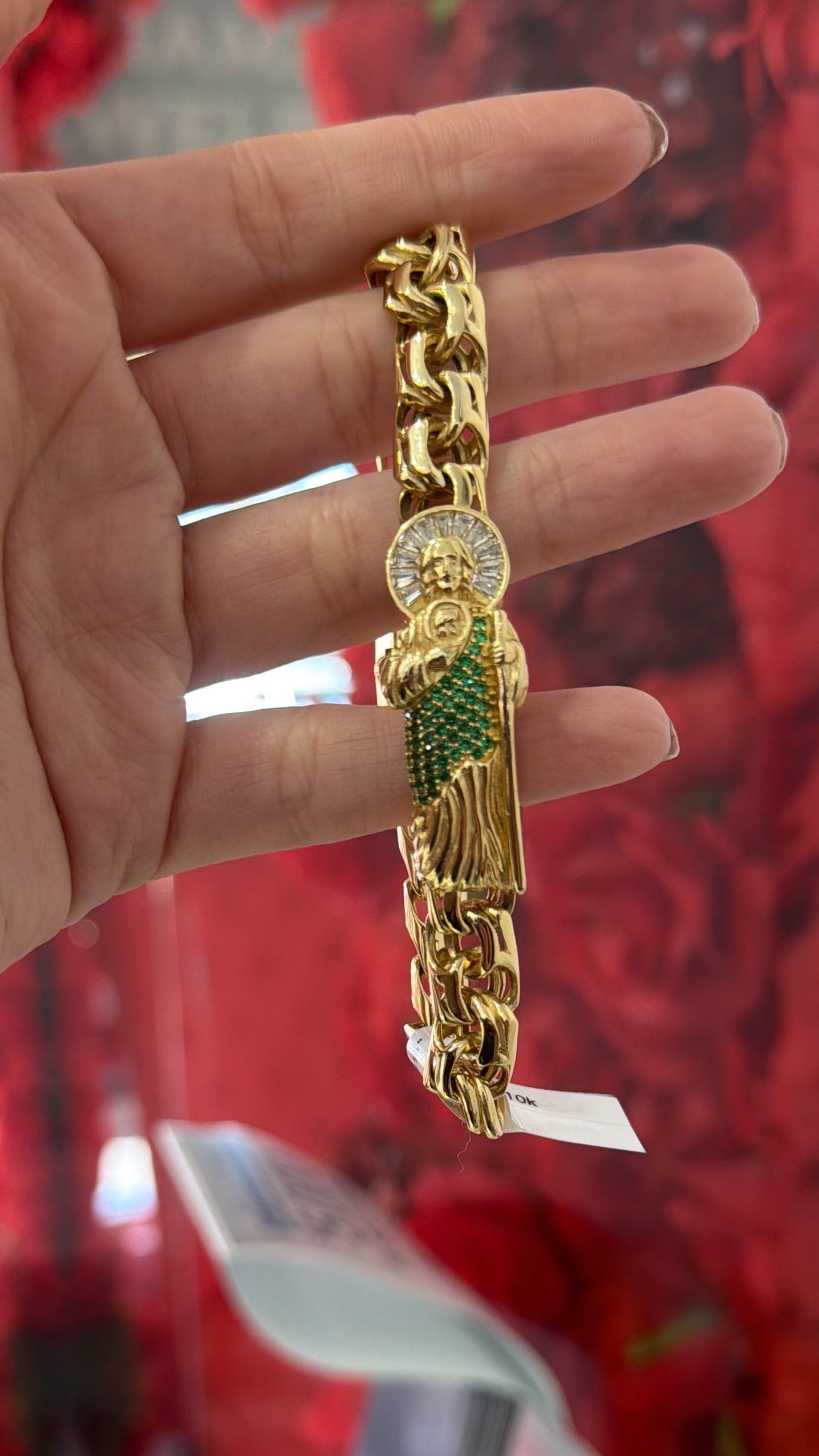 10K San Judas Bracelet