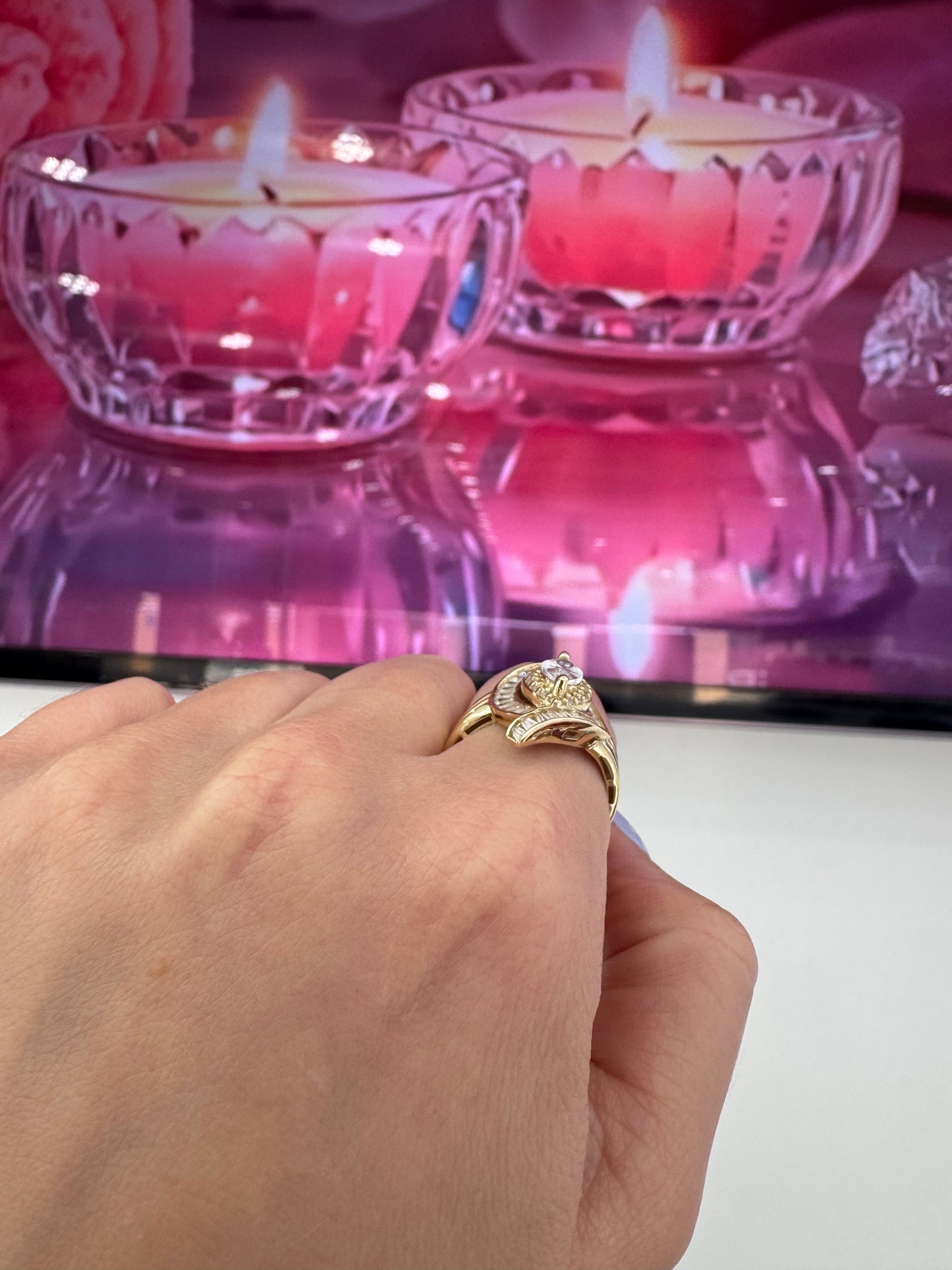 10K Elegancia Ring