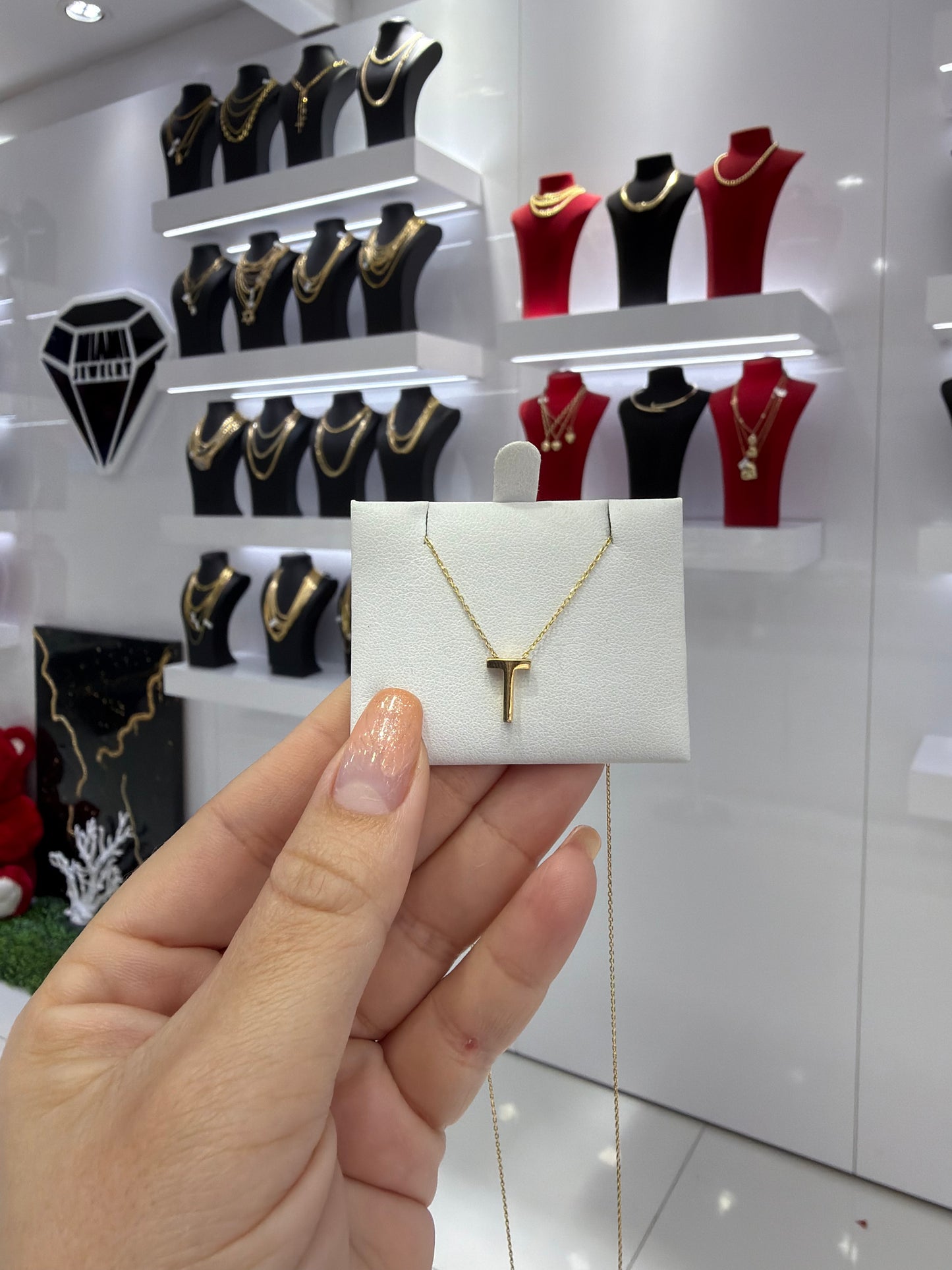 14k Cadena inicial T