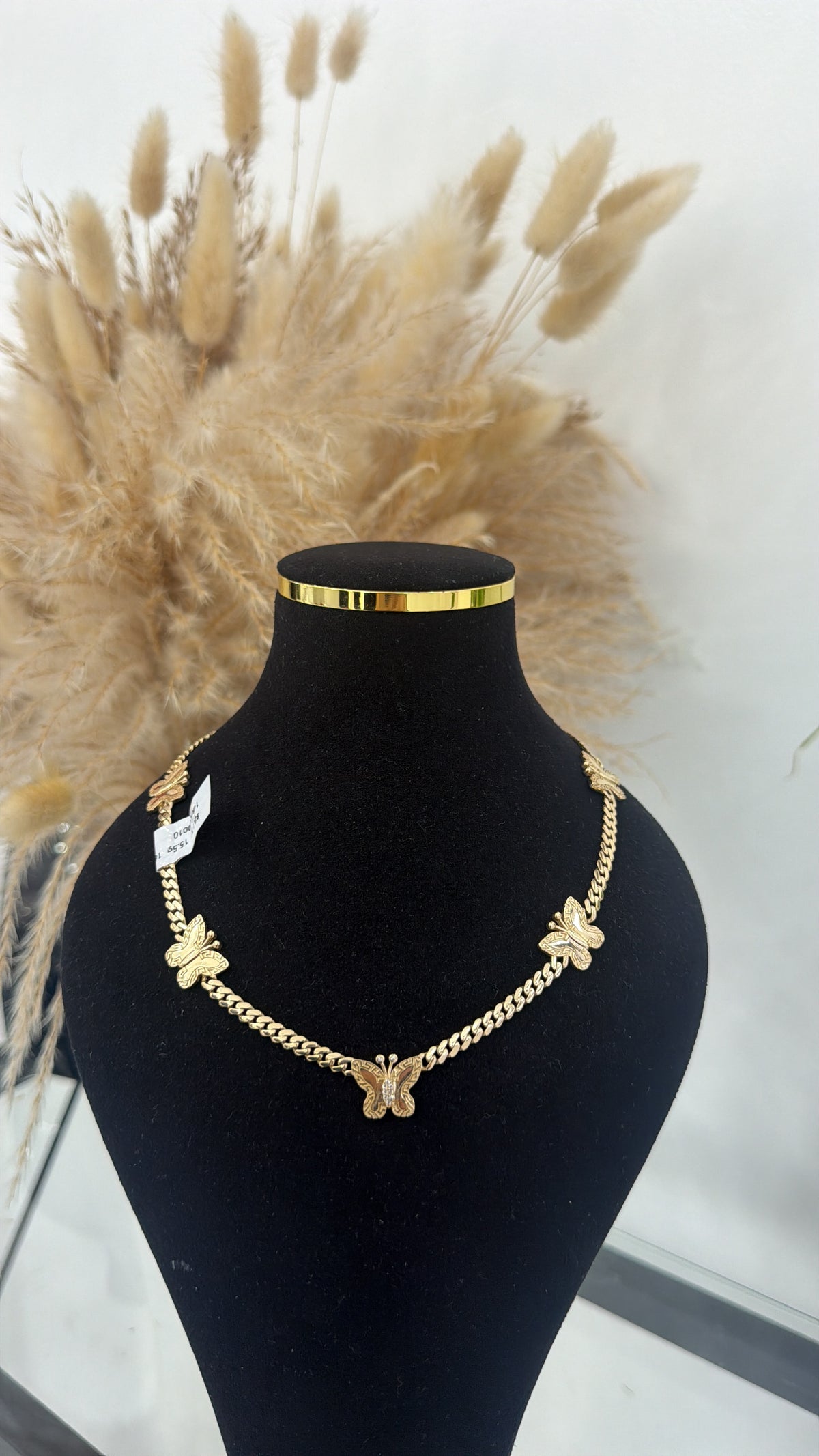 14k Butterfly Necklace