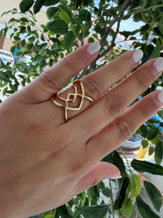 Anillo para mujer 10k