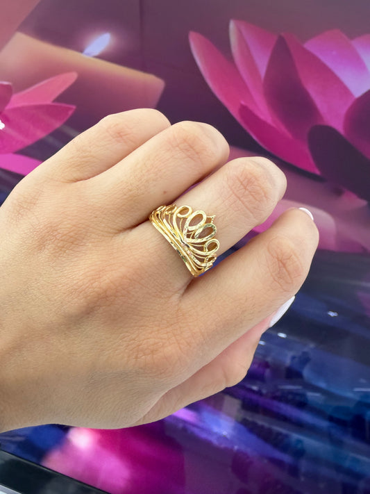Anillo de mujer 14k