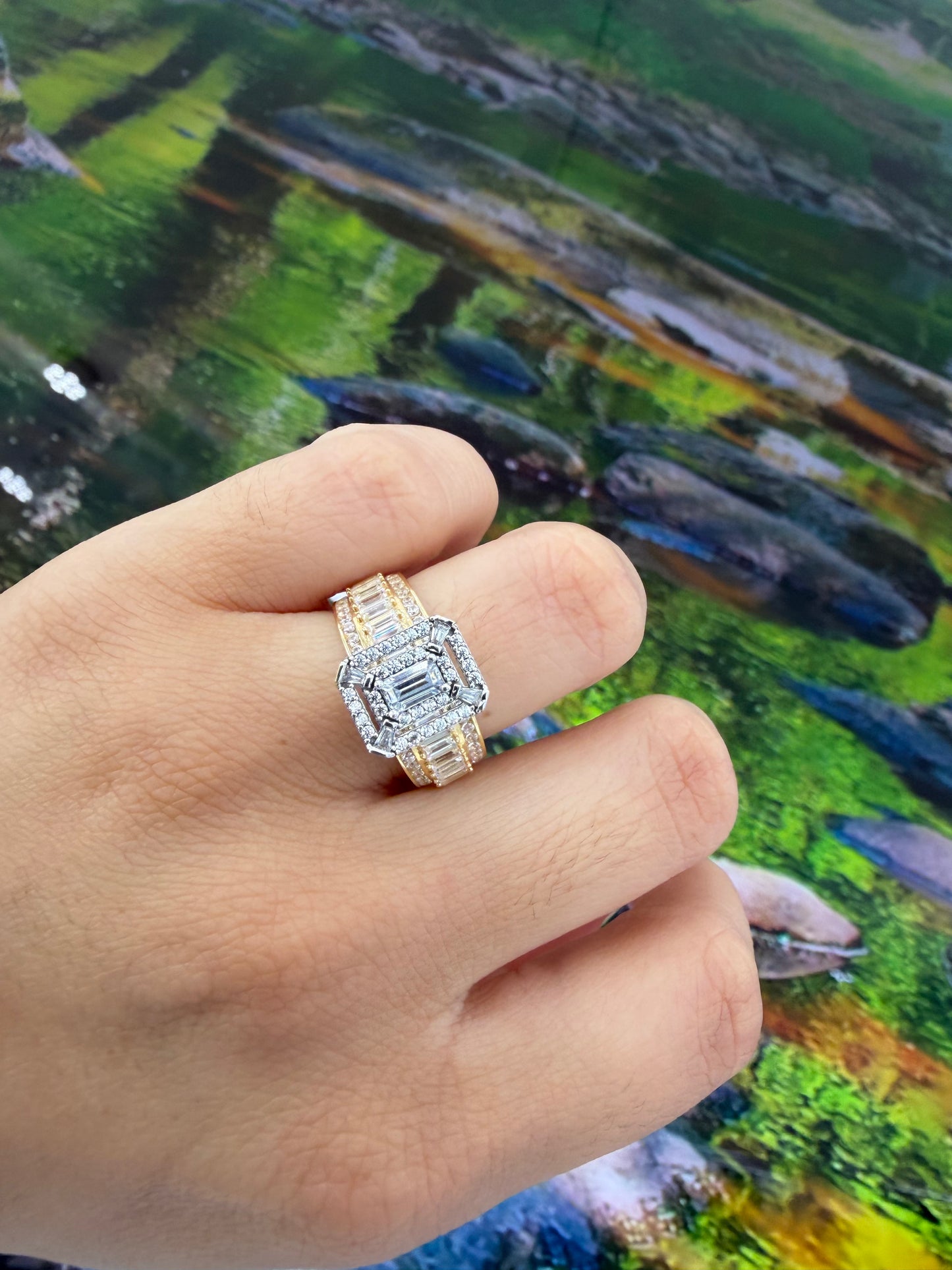 Anillo de mujer 14k
