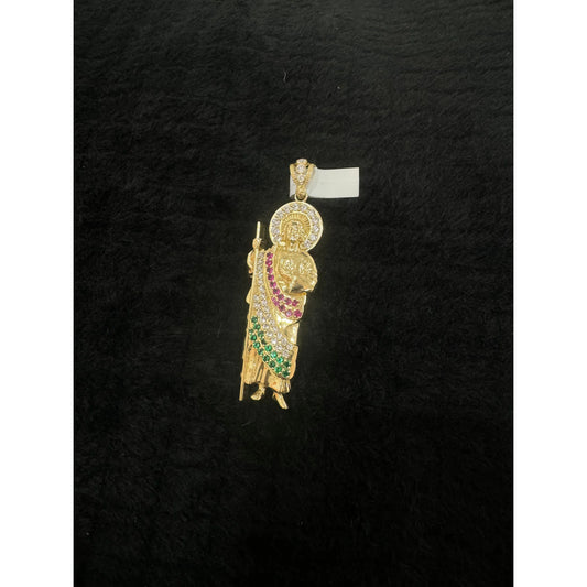 14K San Judas Charm