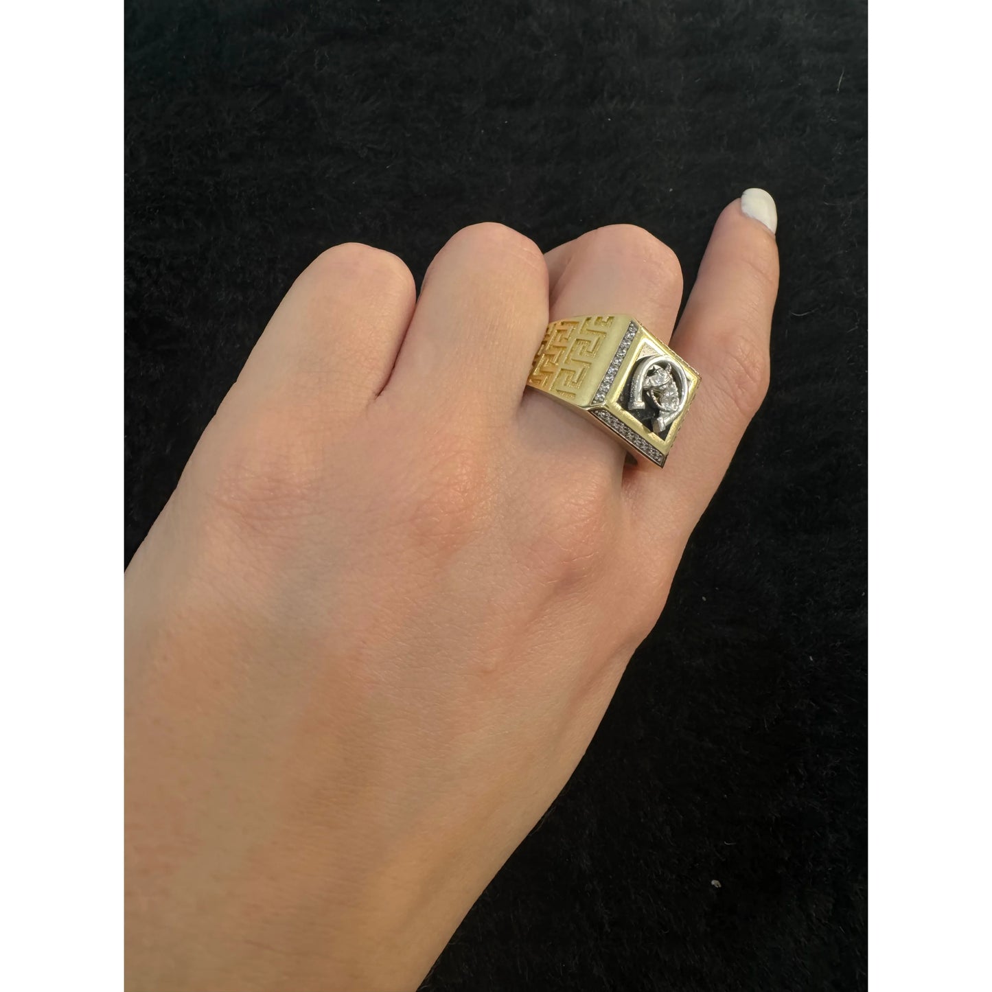 14K Horse Ring