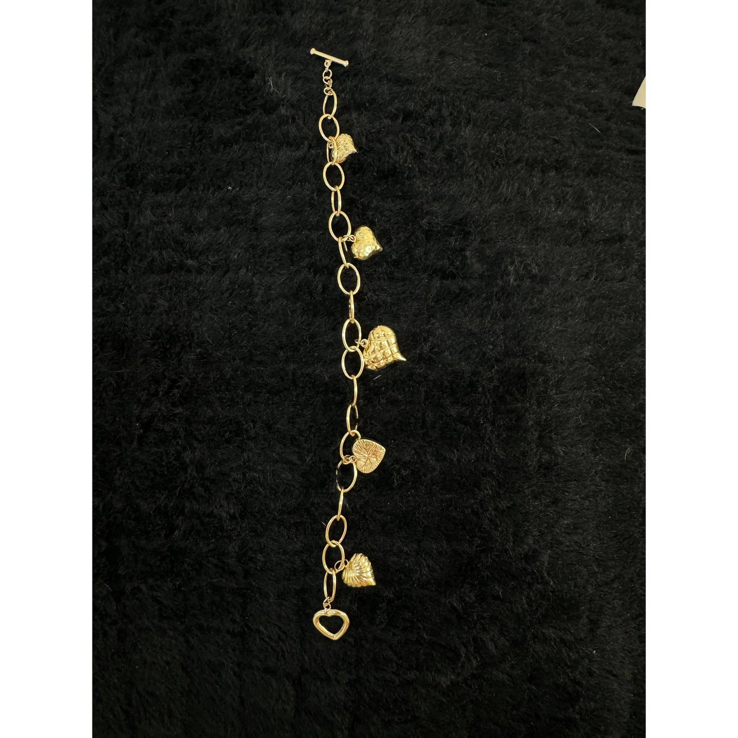 14K Heart Bracelet
