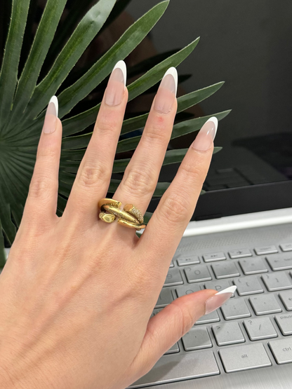 10K Trendy Ring