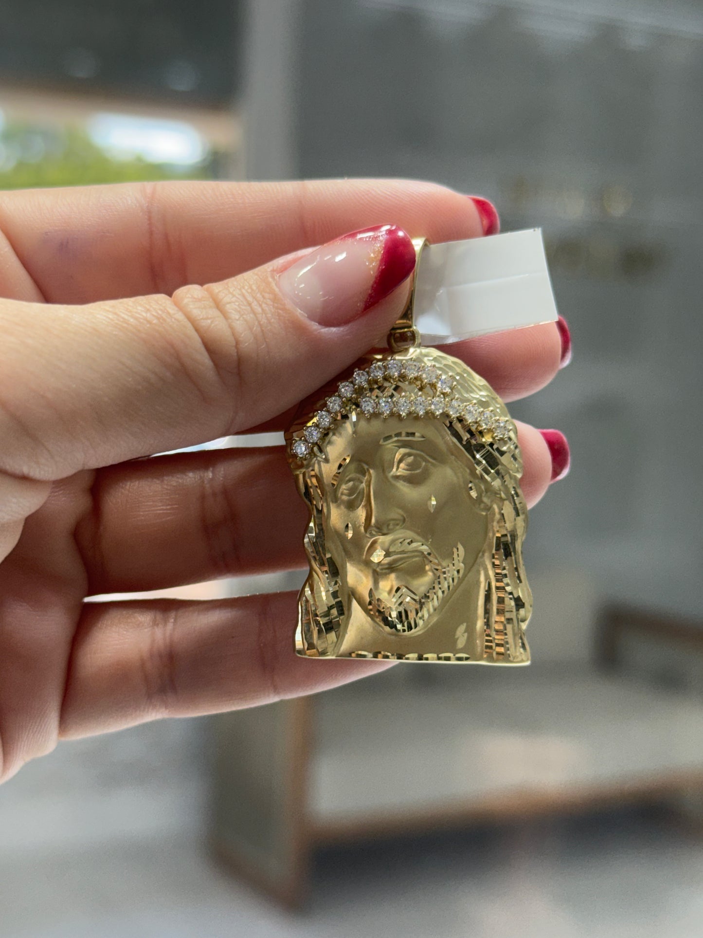 10k Rostro de Cristo charm