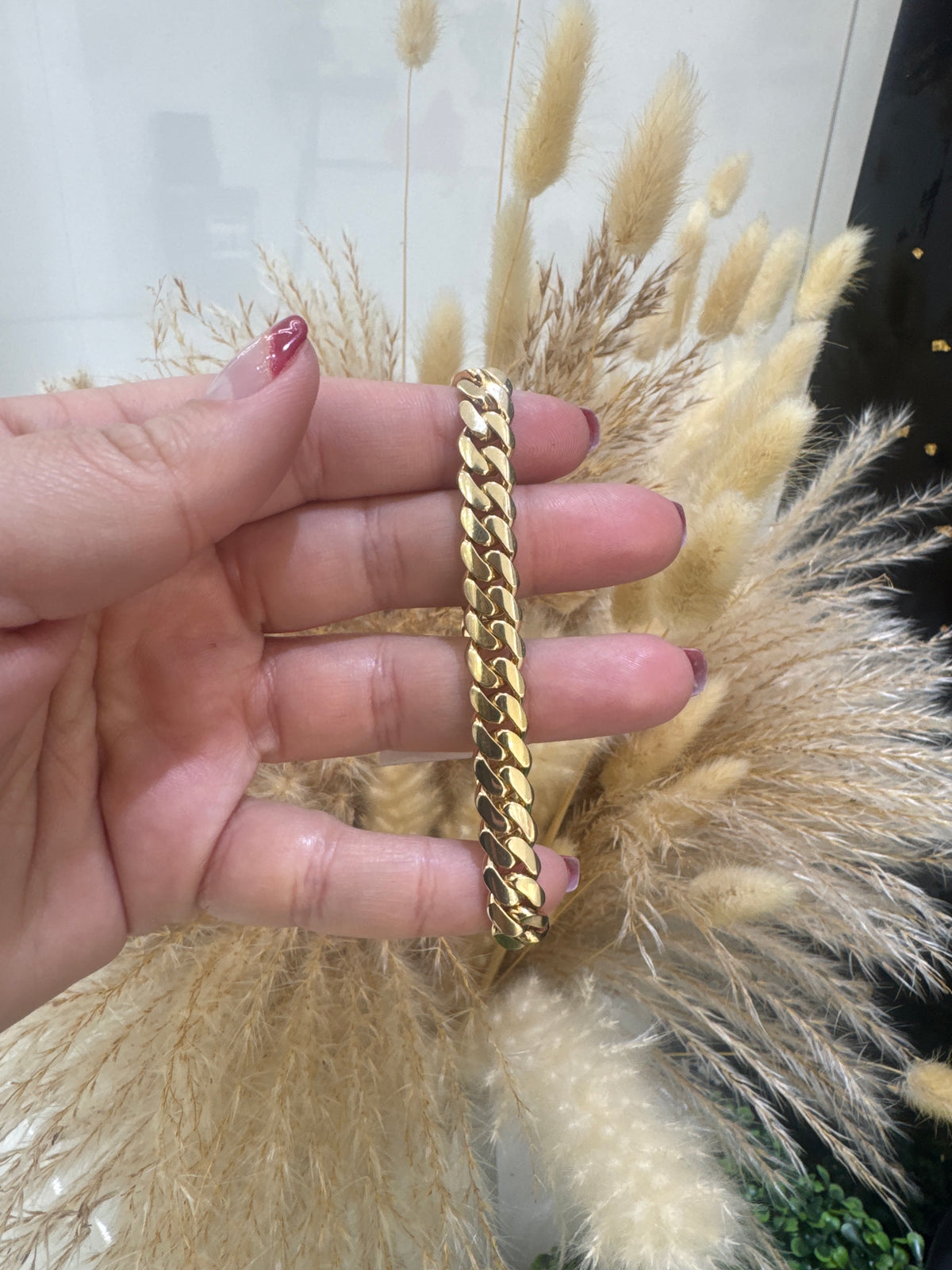 14k 8.5mm bracelet men