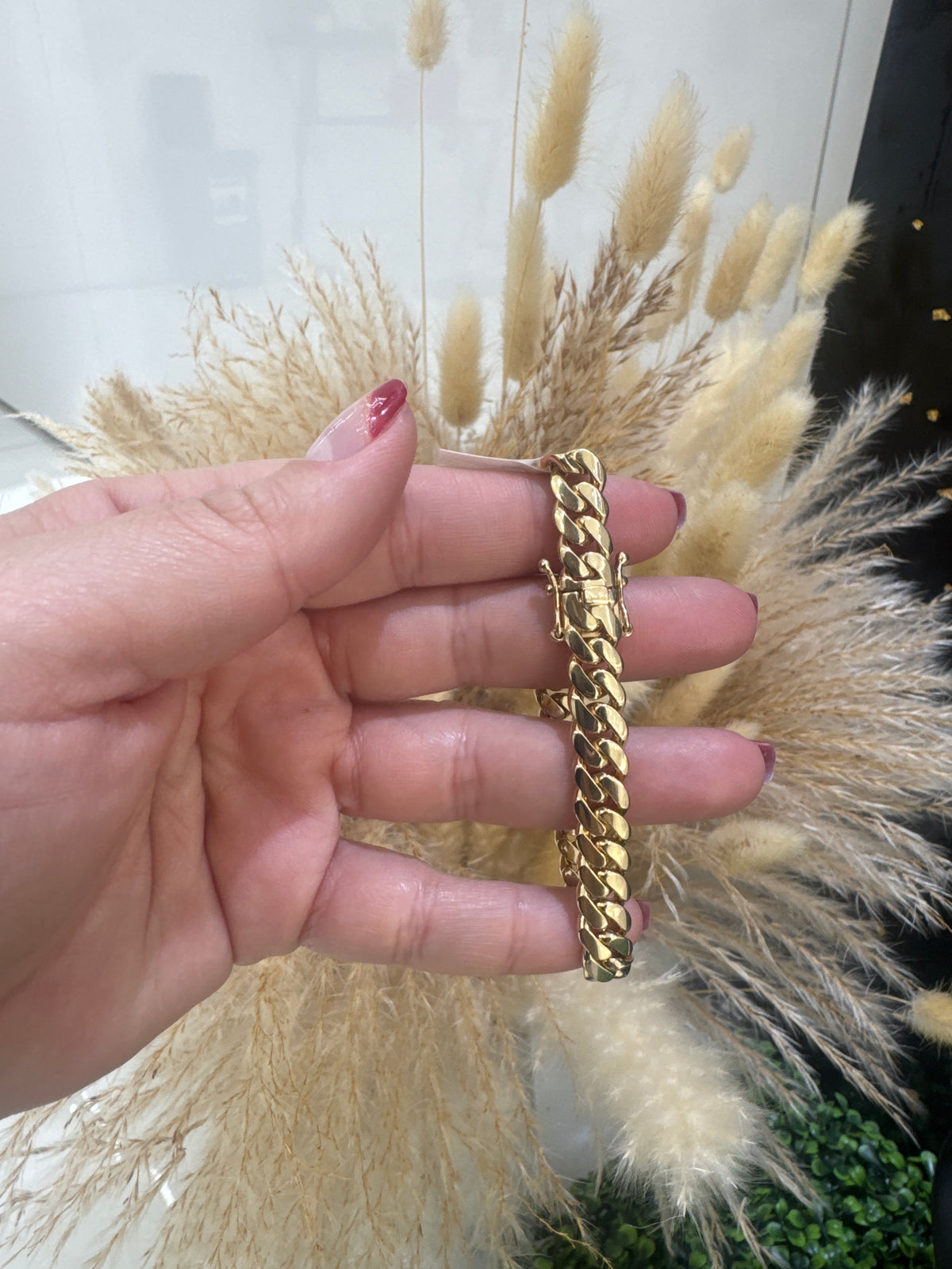 14k 8.5mm bracelet men