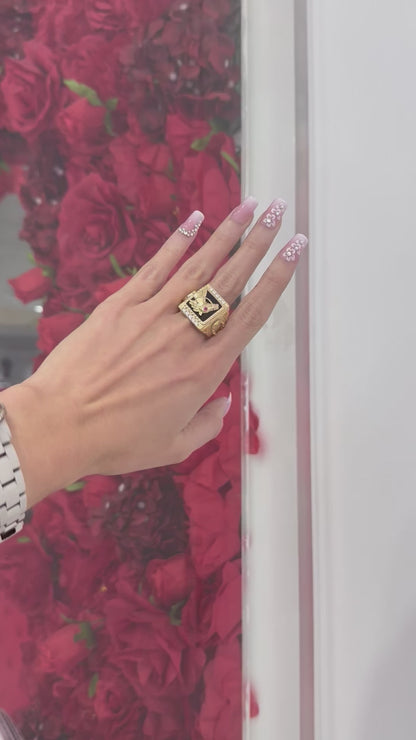 14K Horse Ring