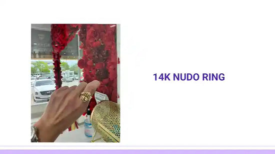 14K Nudo Ring by@Outfy