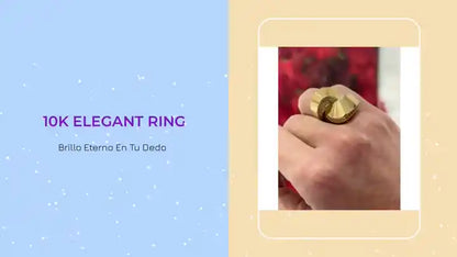 10K Elegant Ring by@Outfy