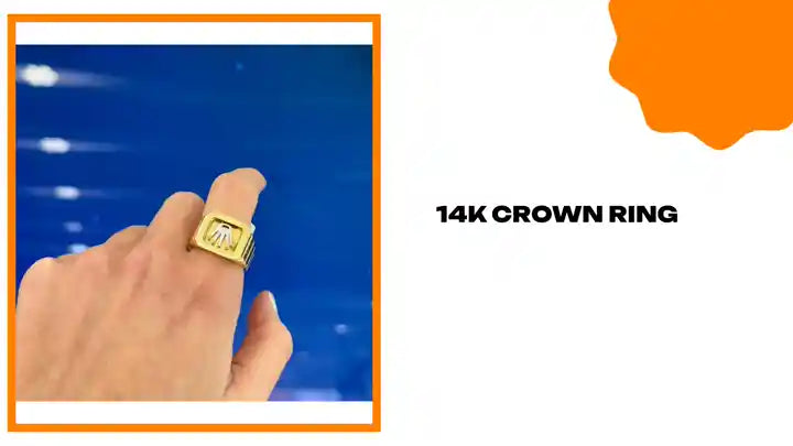 14k Crown Ring by@Outfy