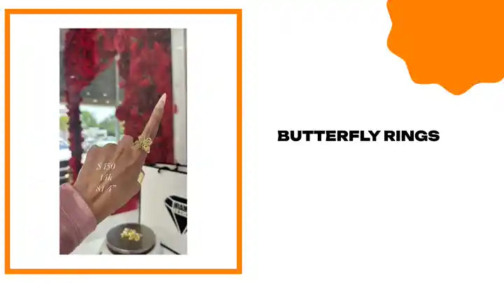 Butterfly Rings by@Outfy